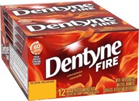 Sealed- Dentyne Fire Sugar-Free Gum Bubble Gum