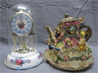 Pair Of Beautiful Detailed Home Decor Clocks