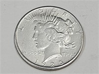 1925 Silver Peace Dollar Coin