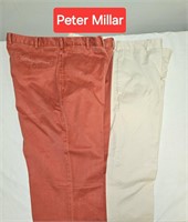 2 Peter Millar Dress Pants One 38 & One 40