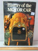 HISTORY OF THE MOTOR CAR BOOK