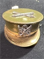 Vintage WWII Military Hat Enamel Locket