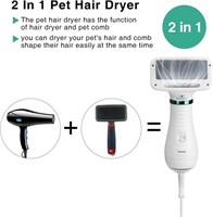 2 in 1 Portable Pet Grooming Hair Dryer