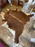 Ikea Cow Hide Area Rug Made in Argentina