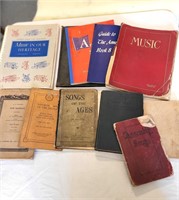 Eleven Old Music Books