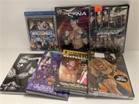 (7) WRESTLING DVD SETS / WRESTLEMANIA / CENA