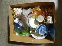 Lot # 4159 - Boxlot of glassware and china:
