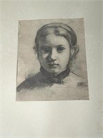 Edgar Degas Art Print Giovanna Bellelli