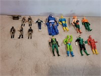 Retro Collectable Metal Figures+Super Hero Figures