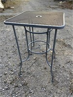 Metal Outdoor Tall Table