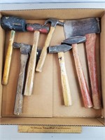 Assorted Hammers & Axe