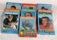 (9) 1971 TOPPS FOOTBALL CARDS