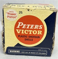 Peters victors 16ga. (25 plastic shotgun shells)-P