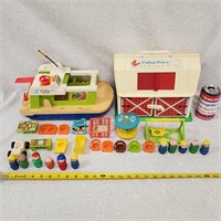 Fisher Price Toys Boat Barn People & Extras