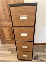 Metal 5 Drawer Filing Cabinet