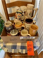 Box Lot Steins