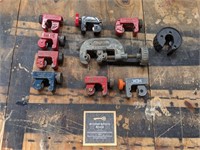 Lot of Assorted Pipe Cutting Tools