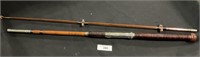 Antique Wooden Fishing Pole.