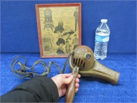 old "eskimo hair dryer" & old advertisement page