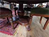 Victorian Style Circular Dining Table (Seat 6)