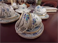 Balmoral Bone China Tea Set (39 piece)