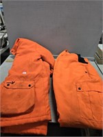 Orange Hunting Pant and Jacket (L)