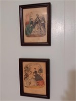 (2) Vintage Framed Photos