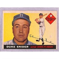 1955 Topps Duke Snider Hof