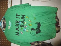 Make It Rain - Monopoly T-Shirt Men's Sz XL