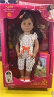 Our Generation Poseable Doll. Book and Play Set