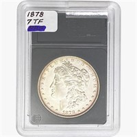 1878 7TF Morgan Silver Dollar GG