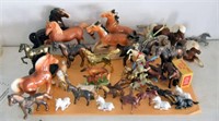 Lot #4344 - Qty of horse figurines in various