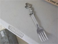 Mickey Mouse child's fork