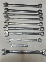 Snap on OEXMI metric combination wrenches.