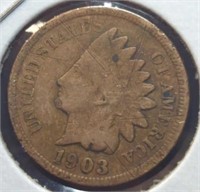 1903 Indian head, penny