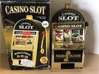 Casino Slot Machine 9" tall
