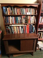 Bookcase & Books-Many War Books