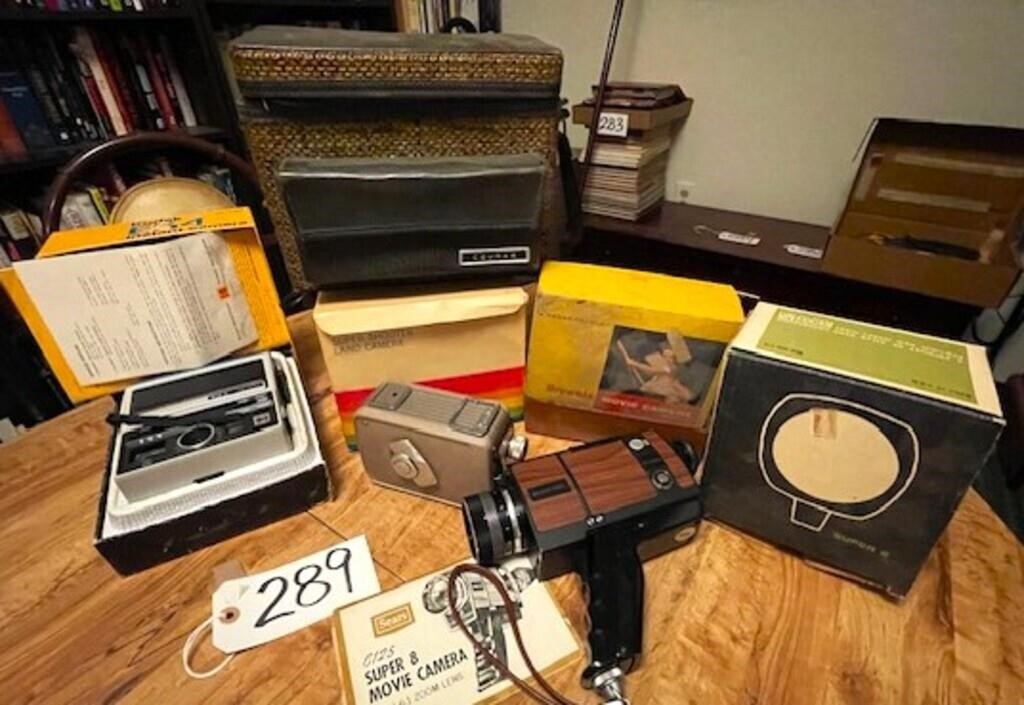 Polaroid, Kodak, & Brownie Cameras, Etc.