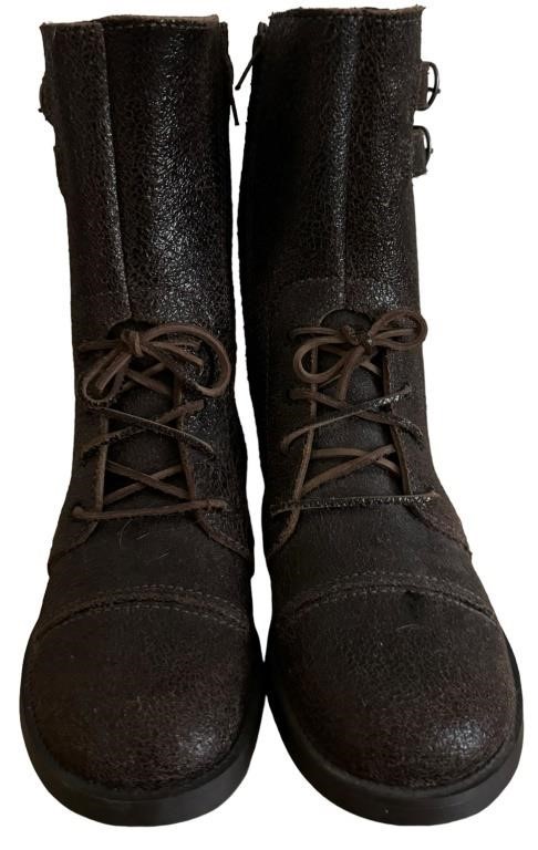 Gianni Bini Brown Leather Boots