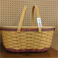 Large longaberger basket