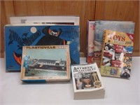 Vintage Games, Rockwell Pics, and Books