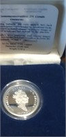 1992 Canada 25 Cents Commem Sterling Silver Proof