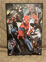 Spider-Man Print on Board
