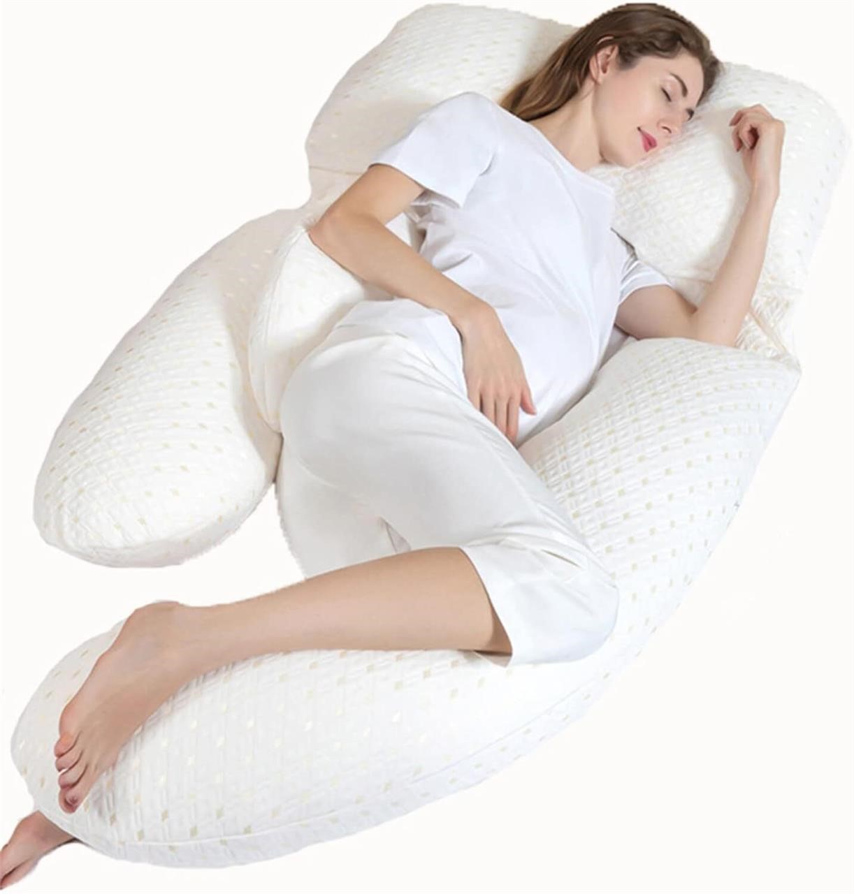Maternity Pillow G-Shaped Side-Lying Pillow Washed