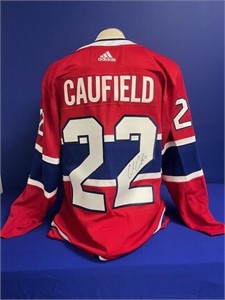 Authentic Caufield Autographed Jersey