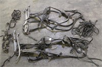 Horse Harness (2) With Accessories