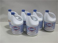 New Six 3.78Qt Bottles Of Clorox Bleach