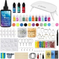 JDiction UV Resin Kit with Light for Jewelry