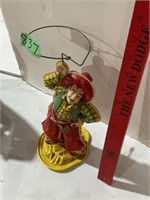 Vintage cowboy wind up plastic mold, orginial box