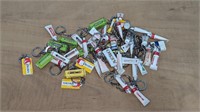 Lot of Vintage Key Chains